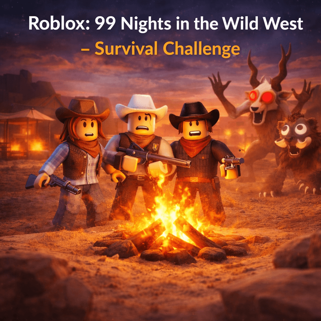 Roblox: 99 Nights in the Wild West - Survival Challenge