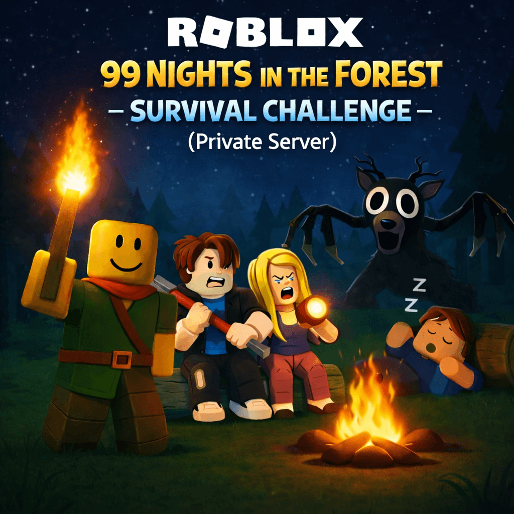 99 Nights in the Forest Survival Challenge